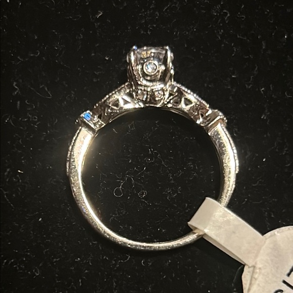 925 TG Moissanite 1/2 Carat Diamond Ring Sz 7 - Picture 2 of 14
